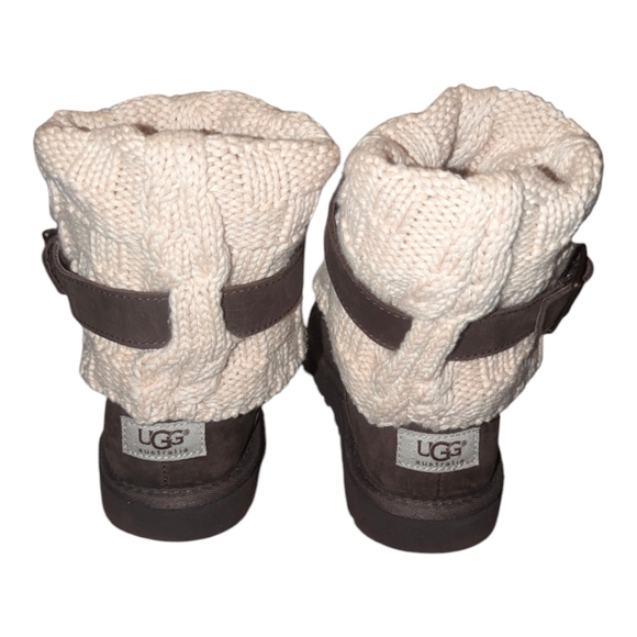 UGG Cassidee Chocolate Boots Size 6.5 Women - Picture 14 of 15